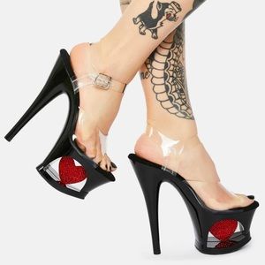 Love Unleashed Platform Heels Size 5